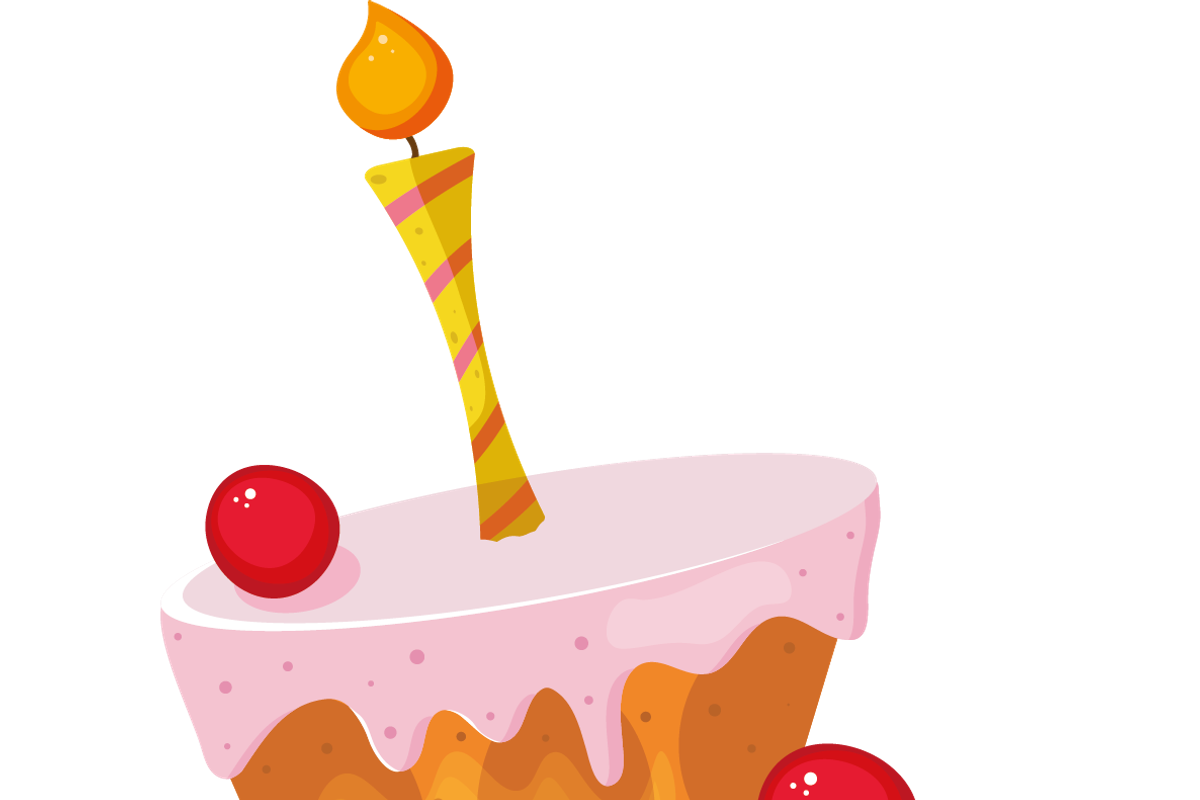 Birthday Cake, a Graphic by JYa_Design (Photo 1 of 2)