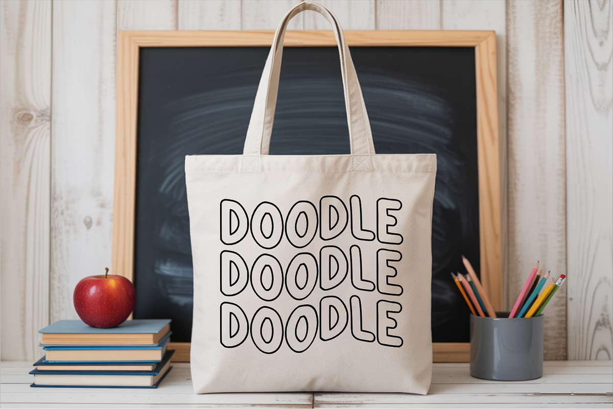 Snow Cartoon - Playful Outline Font, a Handwritten Font by KiddoGlyphs Studio (Photo 3 of 5)