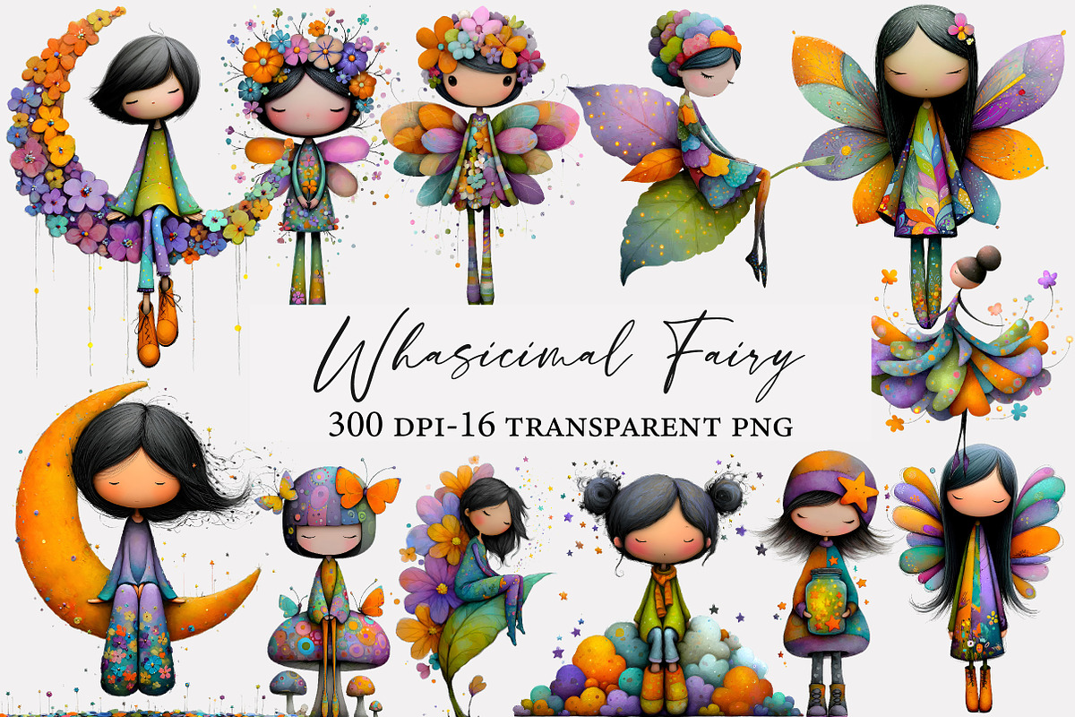 Whasicimal fairy clipart, an Illustration by Designworld (Photo 1 of 4)