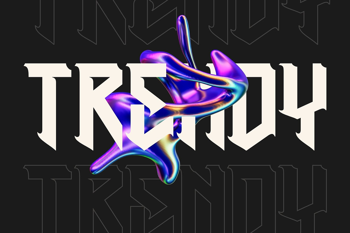Rebars - Vintage Blackletter Font, a Blackletter Font by Nirmana Visual (Photo 9 of 9)