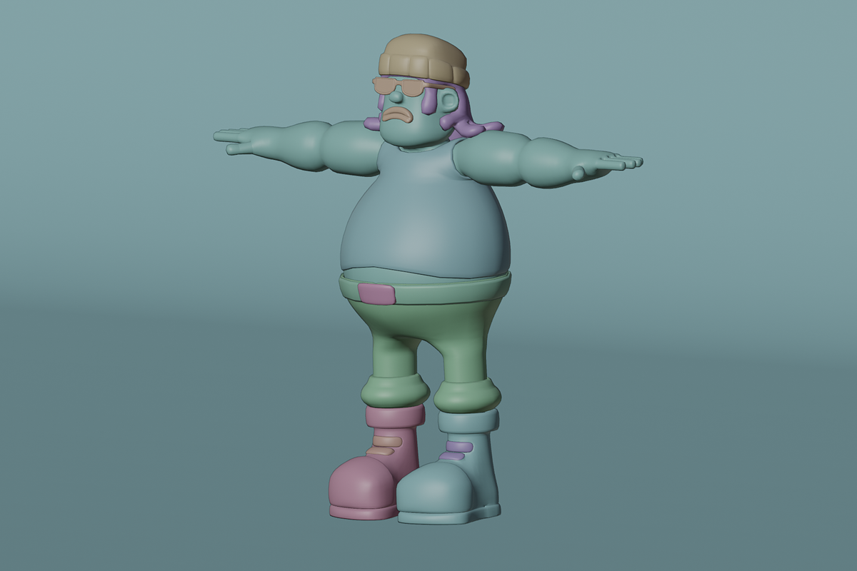 Rockstar 3D Character Pack, a Characters & Person 3D Model by Dudukbersama (Photo 2 of 5)
