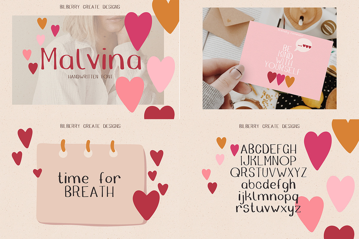 Handwritten Font Bundle super sale!, a Handwritten Font by BilberryCreates (Photo 7 of 22)