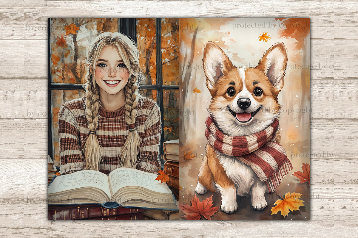 Fall Junk Journal Pages
