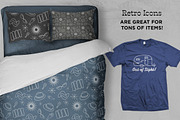 Retro Line Icons, an Outline Icon by The Goods (Thumbnail 4 of 5)