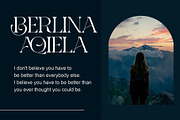 KUINCA Modern Ligature Serif, a Serif Font by Alfinart (Thumbnail 4 of 8)