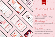 60 Pink Candy Instagram template, a Social Media Template by LemonNguyen (Thumbnail 3 of 6)