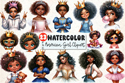 Quirky African American Girl with Cr, a Seasonal Illustration by Rose Art (Thumbnail 1 of 4)