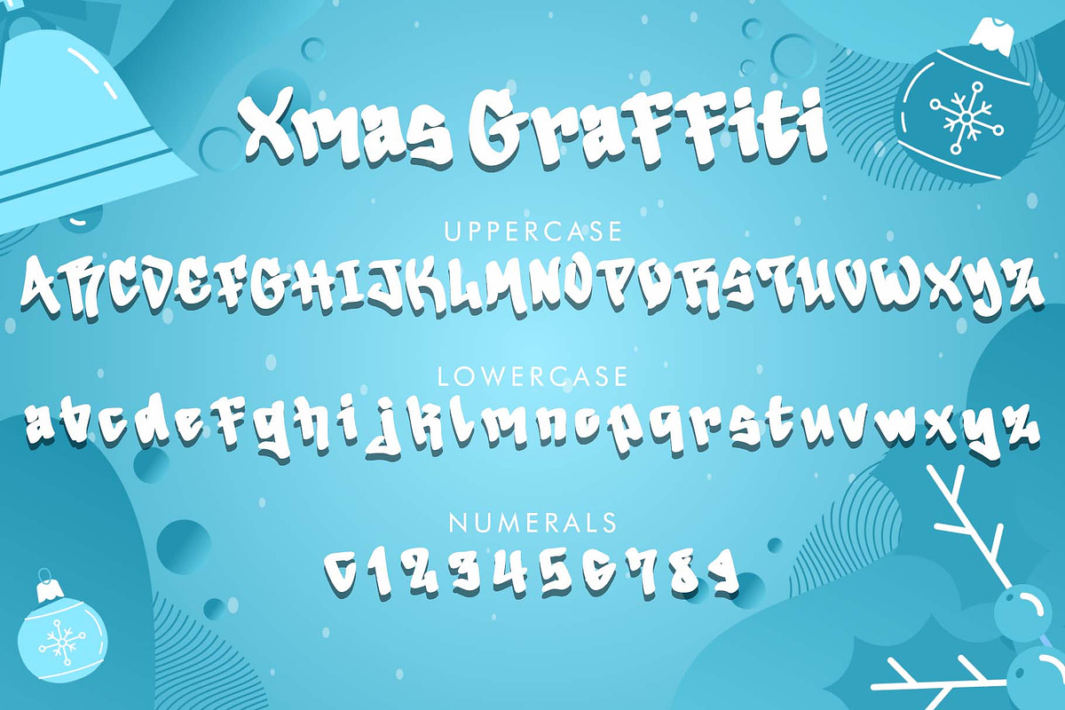 Xmas Graffiti, a Blackletter Font by Yoga Letter (Photo 5 of 5)