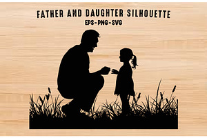 Father and daughter playing bundle, a Person Illustration by Gfx Expert Team