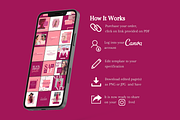 Luxe Editorial Instagram templates, a Social Media Template by Faytemplates (Thumbnail 10 of 10)