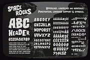 Space Rocks! A Retro Sci-Fi Font, a Font by Wingsart Studio (Thumbnail 2 of 15)