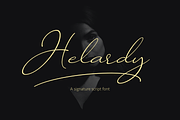 Helardy, a Script Font by Larin Type Co. (Thumbnail 1 of 8)