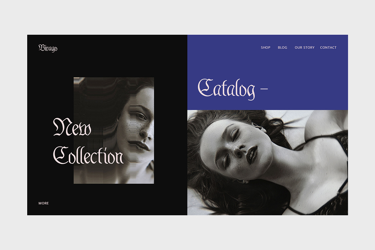 ED Vitinia, a Blackletter Font by Emyself Design (Photo 6 of 10)