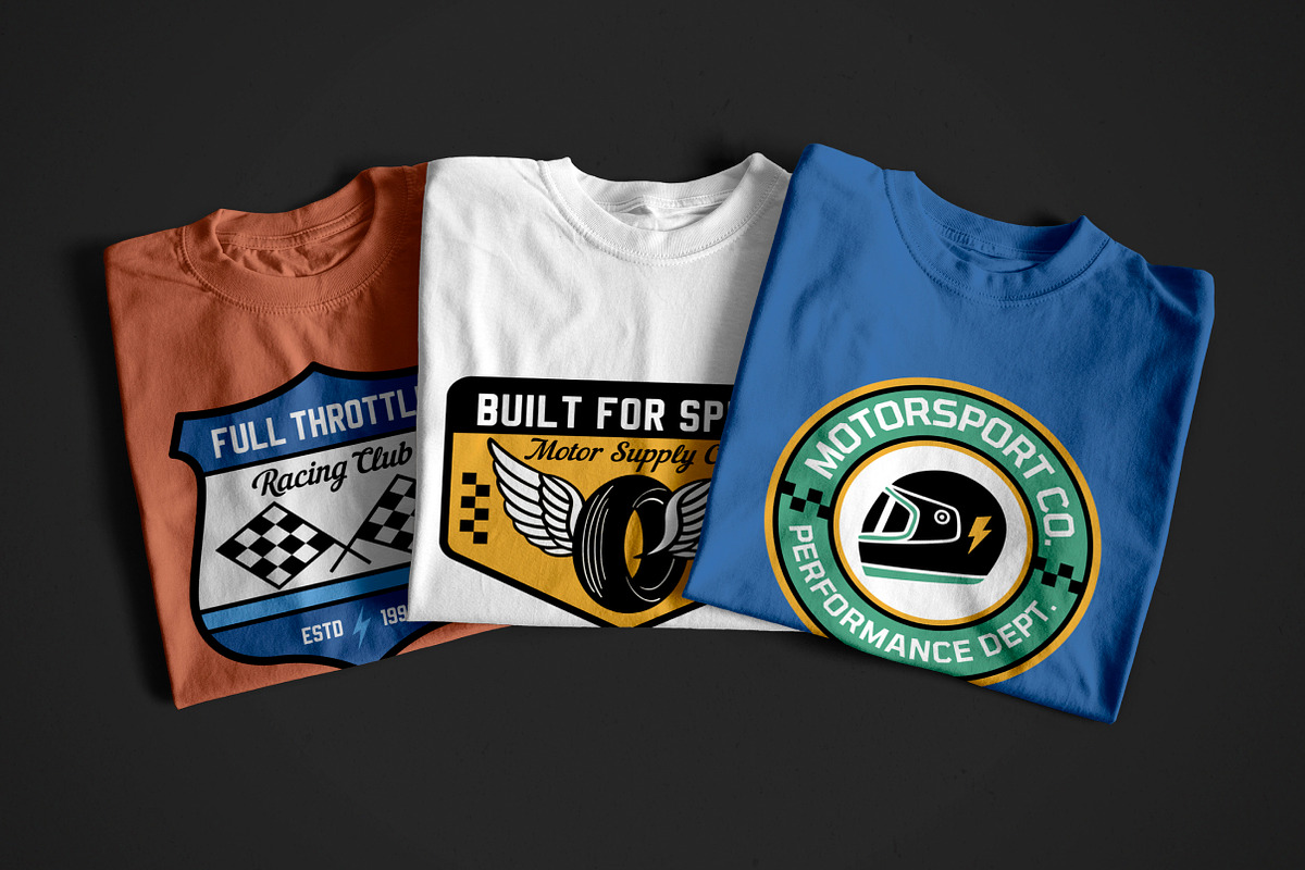 Racing Badges, a Branding & Logo Template by cd-design.co