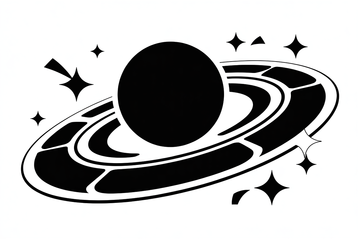 Planet Saturn planetary ring system, an Illustration by Amazin_art (Photo 14 of 21)