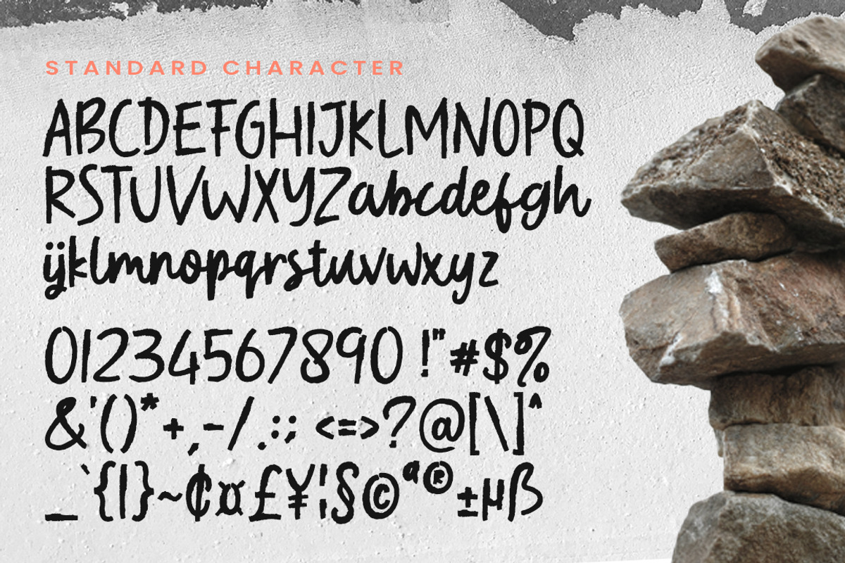 Kurawa Brush Handwritten Font, a Handwritten Font by nizarbagasm (Photo 5 of 8)