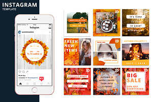 Autumn Instagram Animated Template