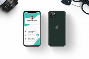 PHONE MOBILE BUSINESS CARD