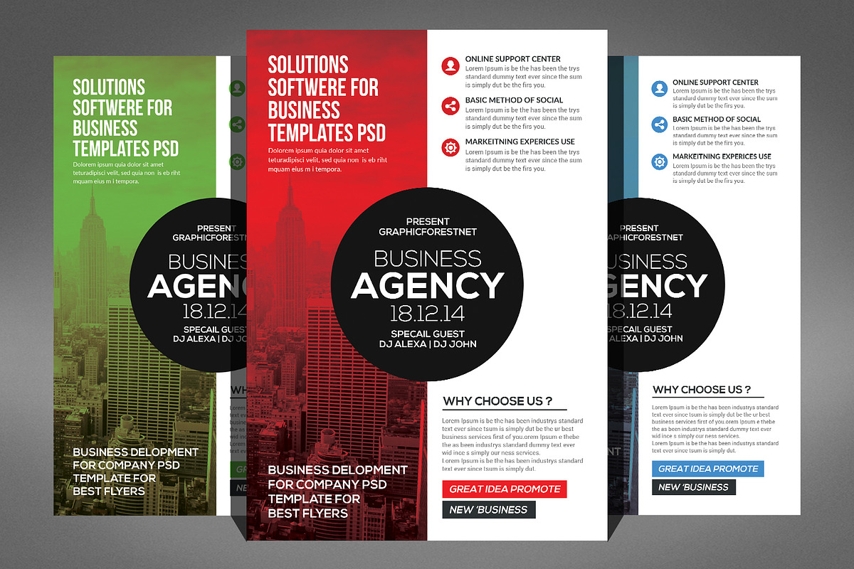 100 Party Flyer Bundle, a Flyer Template by Graphic Templates (Photo 51 of 101)