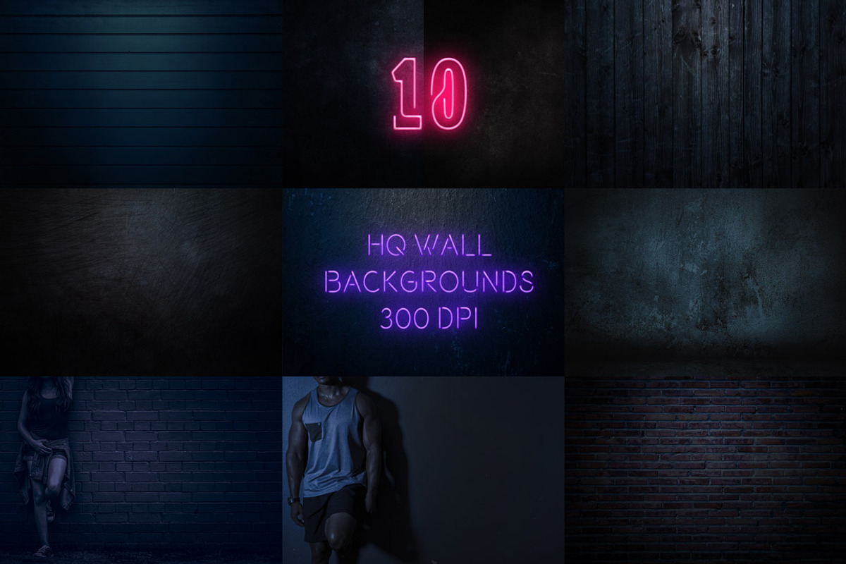Neon Text Layer Styles FREE BRUSHES, a Layer Style Add-On by Graphic Spirit (Photo 6 of 9)