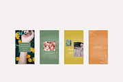 Botanical Instagram Templates, a Social Media Template by CreativeWilderness (Thumbnail 7 of 9)