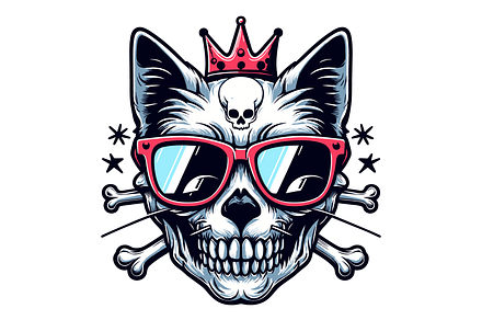 King Cat Skeleton