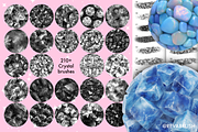 Procreate Crystal texture brushes, a Brush Add-On by Revabrush (Thumbnail 2 of 7)