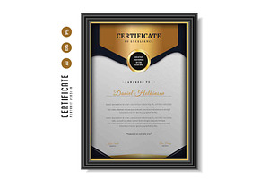 172. Modern Certificate Template