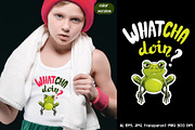 Frog character creator + lettering, a Graphic by SayMascarpone (Thumbnail 12 of 30)