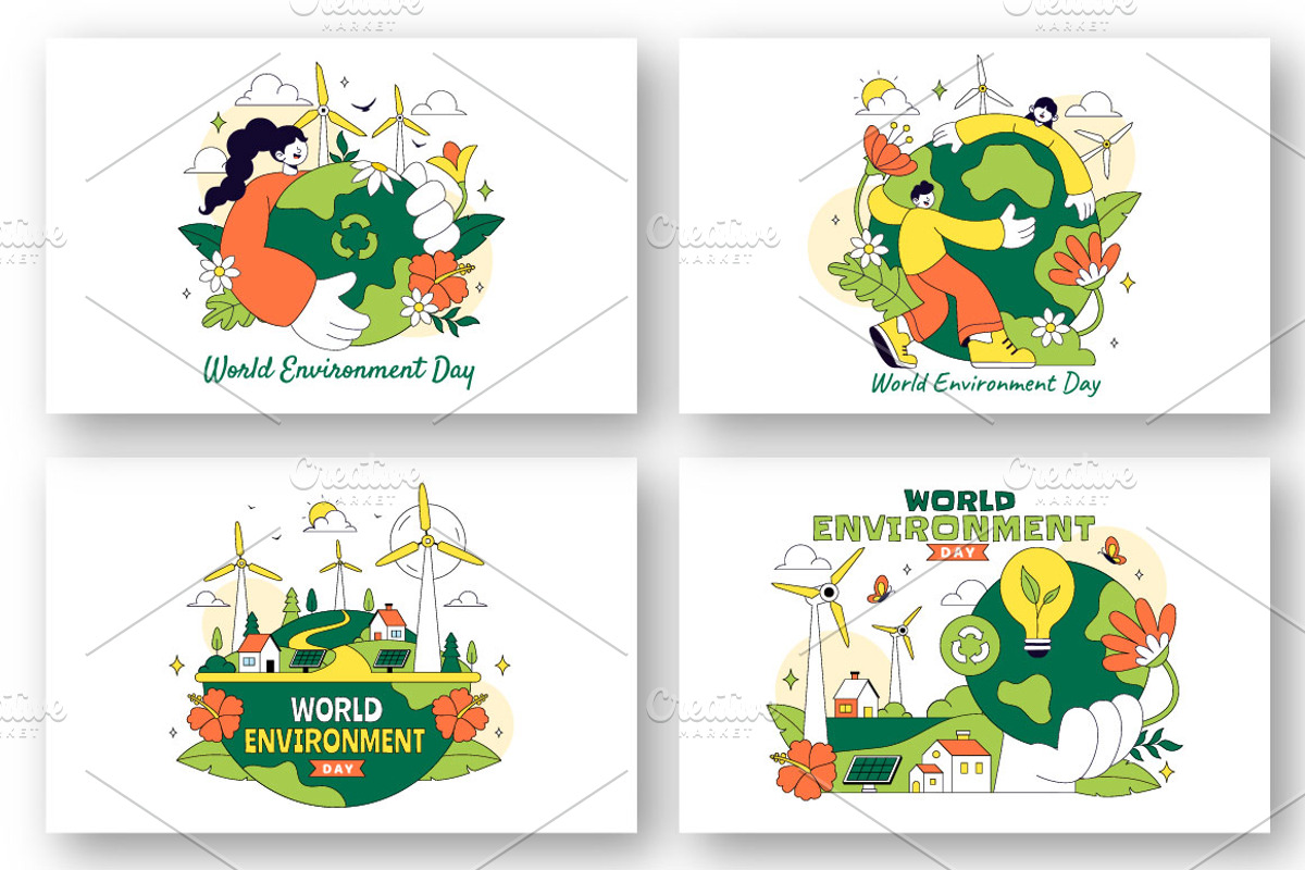 10 World Environment Day, an Object Illustration by denayunebgt (Photo 3 of 4)