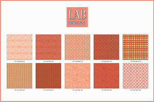 15 Seamless Coral Fabric Textures