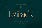 Ezirack || Modern Classy Serif Font, a Serif Font by Ermedia Studio (Thumbnail 1 of 10)
