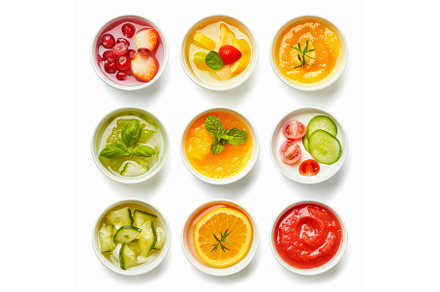 Variety of colorful fruit and, a Food & Drink Photo by Ylivdesign
