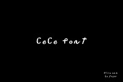 Handwritten CeCe Font, a Handwritten Font by Olive & Lu Paper (Thumbnail 1 of 2)