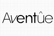 Aventue Family Font, a Sans Serif Font by cromatixclassroom (Thumbnail 1 of 12)