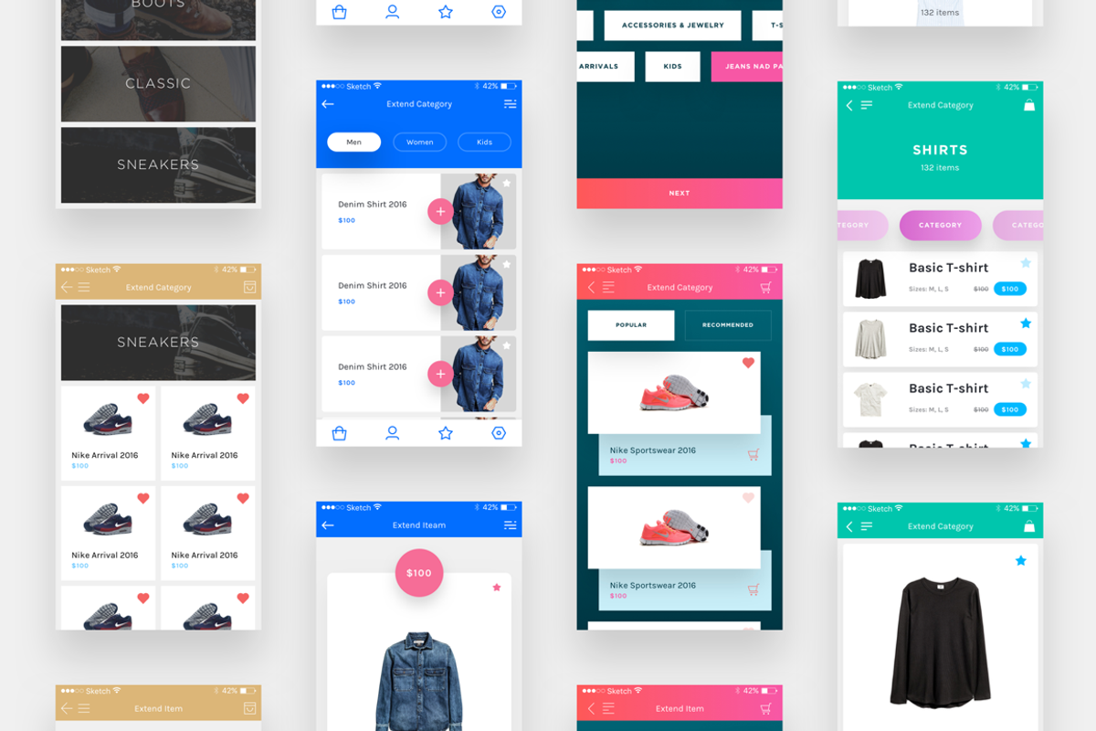 Cover UI kit, an UI Kit Template by frogsuiux (Photo 11 of 15)