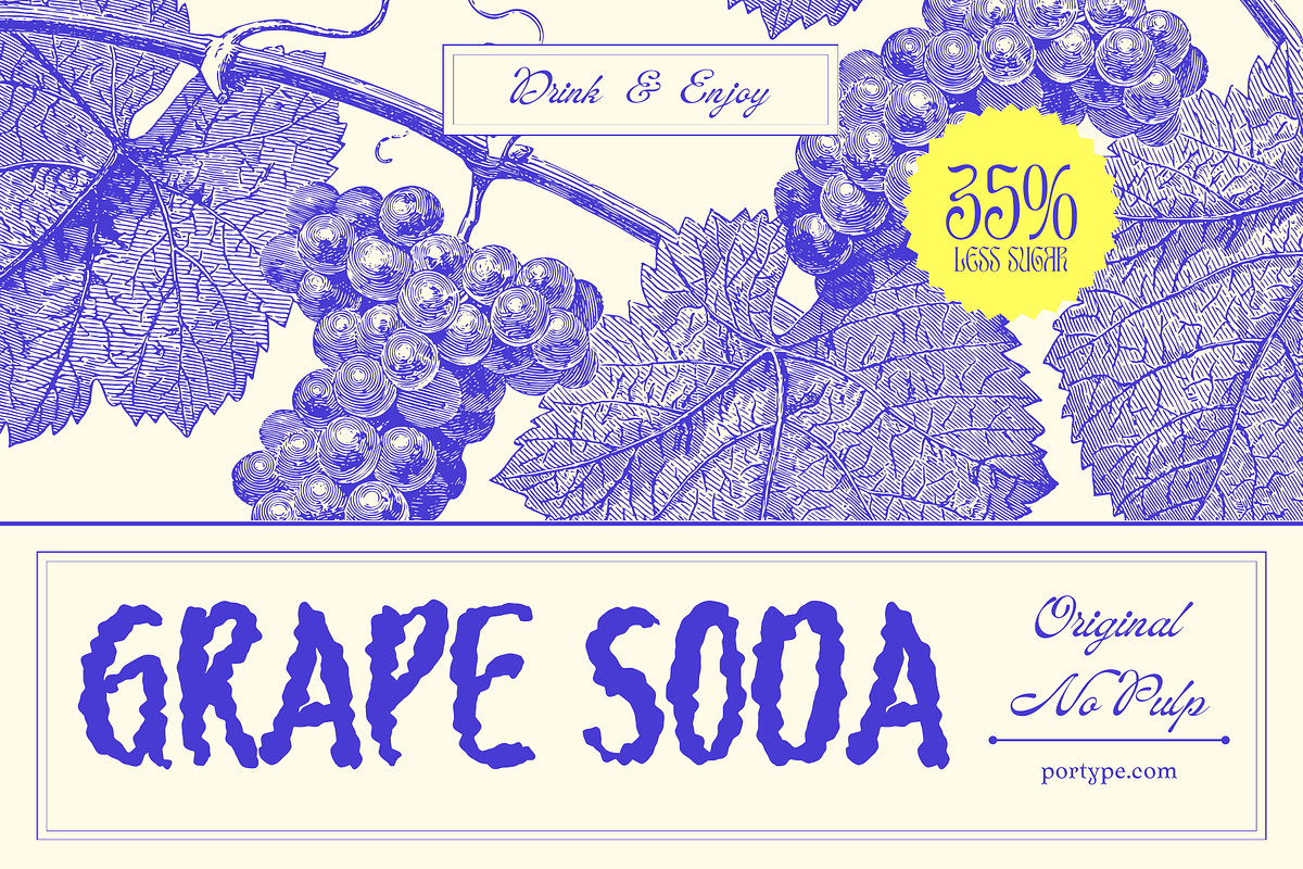 Crumple Type, a Font by portype (Photo 11 of 14)