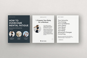 REFORM / Fitness Social Media Kit