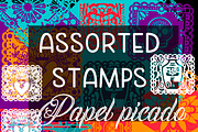 Procreate brush set Papel picado, a Brush Add-On by Courtney Leigh creates (Thumbnail 3 of 5)