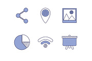 Marketing Doodle Icons Set, an Object Illustration by studiogstock (Thumbnail 4 of 4)