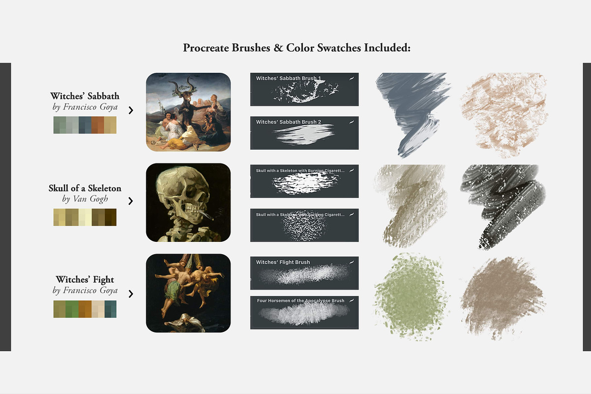 Halloween (2023) Procreate Kit, a Brush Add-On by Digi Life (Photo 4 of 10)