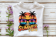 Vibrant Summer Vibes Png, Watercolor, an Illustration by Libby Wishes (Thumbnail 3 of 5)