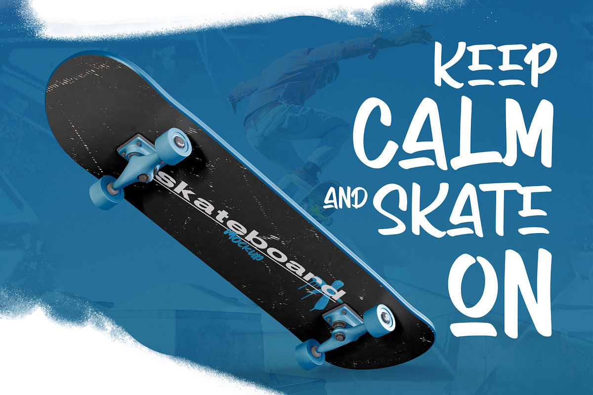 Sale! : Arcinoll - Graffiti Font, a Font by Almarkhatype (Photo 7 of 10)