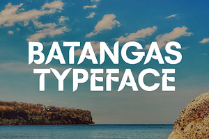 Batangas Typeface