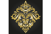 Oriental Abstract Vector Pattern, a Decorative Illustration by FineArtStudio (Thumbnail 1 of 3)