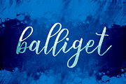 Balliget, a Script Font by Typeholish (Thumbnail 1 of 4)