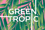 GREEN TROPIC seamless patterns, a Pattern Graphic by ANAKOTO (Thumbnail 7 of 14)