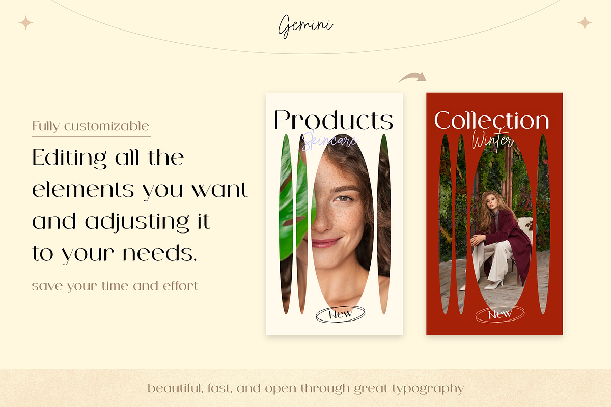 Gemini Instagram Templates, a Social Media Template by UI2D (Photo 5 of 10)