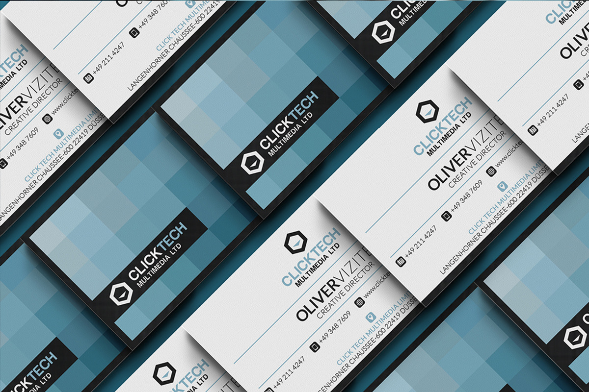 Mosaic Business Card, a Business Card Template by Marvel (Photo 4 of 4)