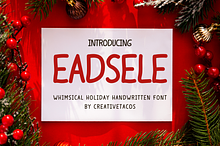Eadsele Handmade Font